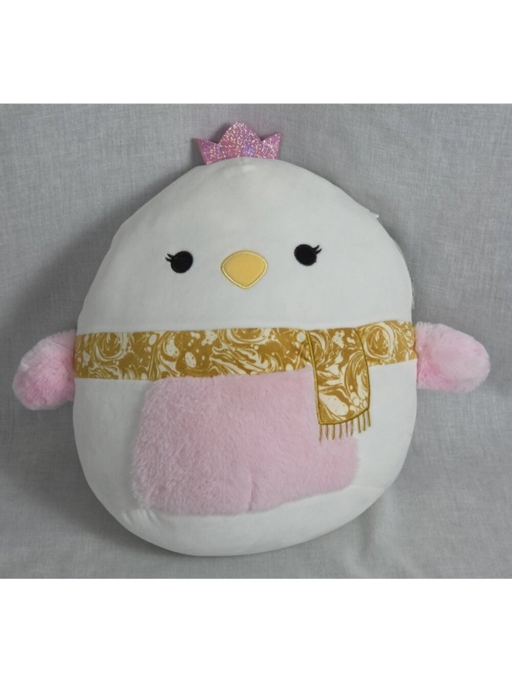 Squishmallow Alyssa White Swan NWT Plush Stuffie 15" Collectible Kids Winter